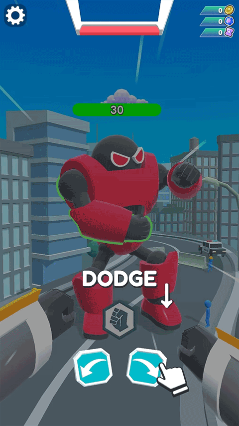 格斗机器人游戏手机版(Mechangelion-Robot Fighting)截图1