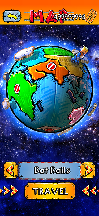 纸火车冲刺游戏截图1