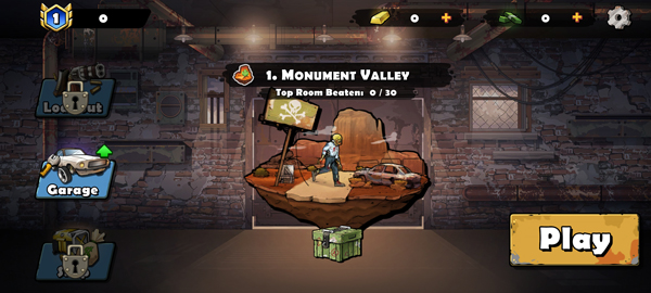 战车撞僵尸地牢手机版(Earn to Die Rogue)截图0