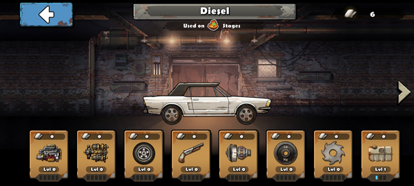 战车撞僵尸地牢手机版(Earn to Die Rogue)截图1