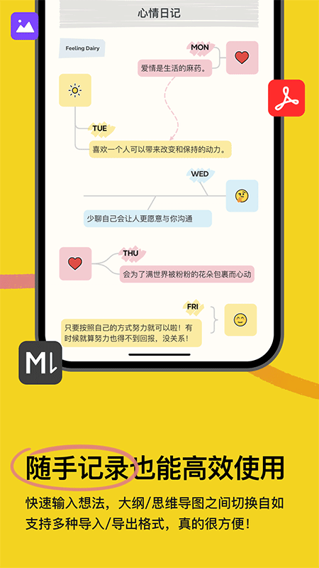 Xmind思维导图app截图2