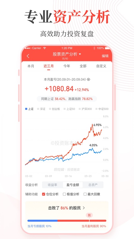 同花顺投资账本app截图