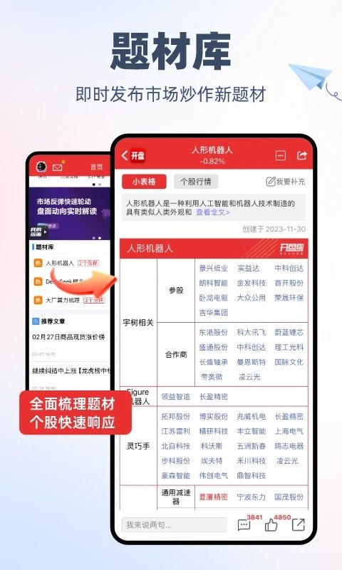 开盘啦app截图
