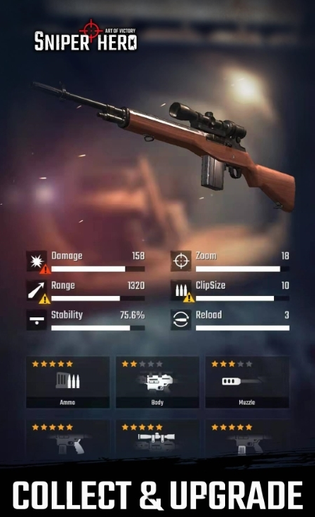 狙击英雄胜利的艺术(Sniper Hero)截图0