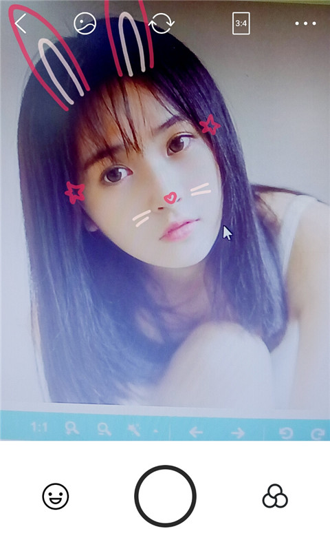 美颜化妆相机截图0