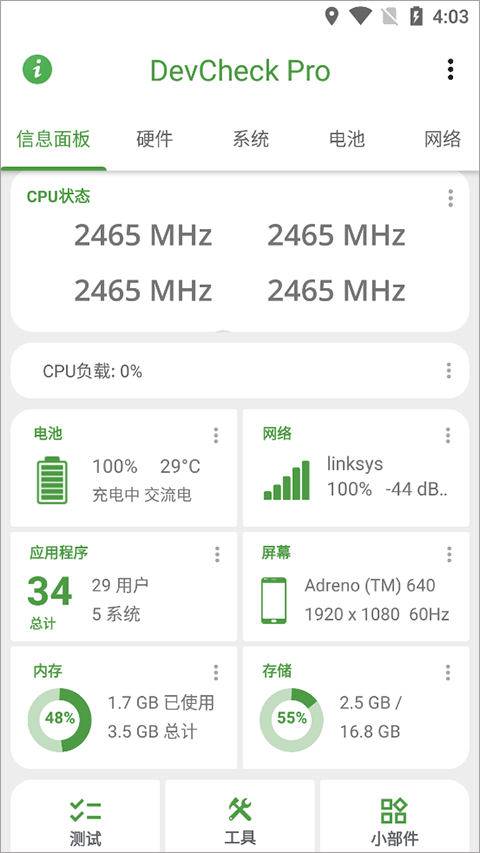 DevCheck pro中文版截图
