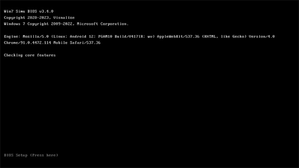 win7模拟器英文版截图