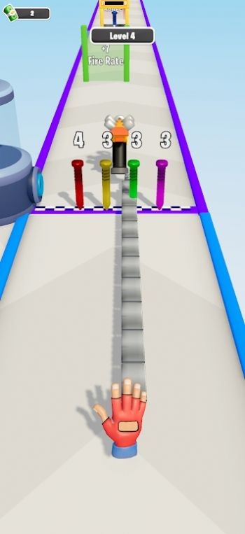 钉枪跑酷截图0