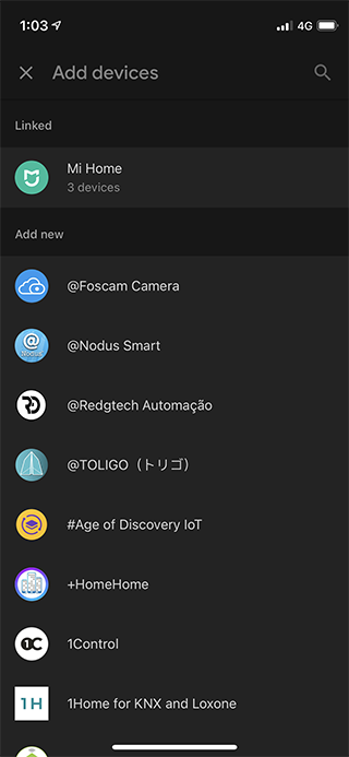 google home app截图2