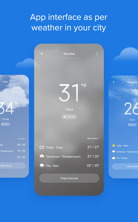 小米天气预报app截图0