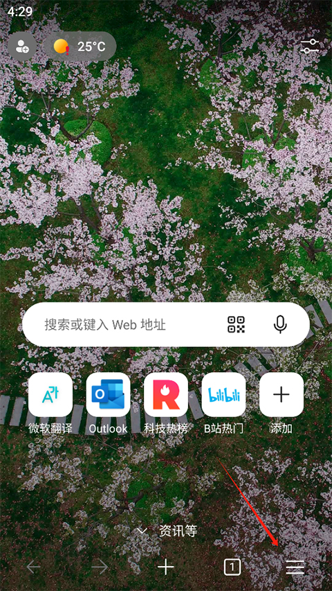 edge浏览器国际版截图