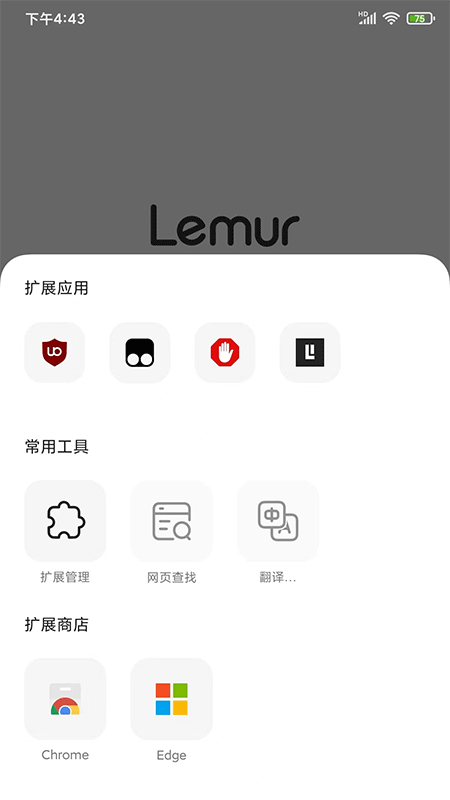 狐猴浏览器app截图