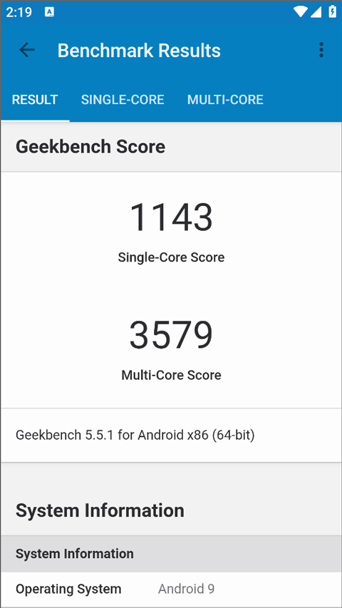 Geekbench5安卓版截图
