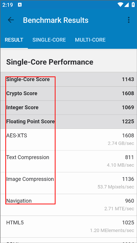 Geekbench5安卓版截图
