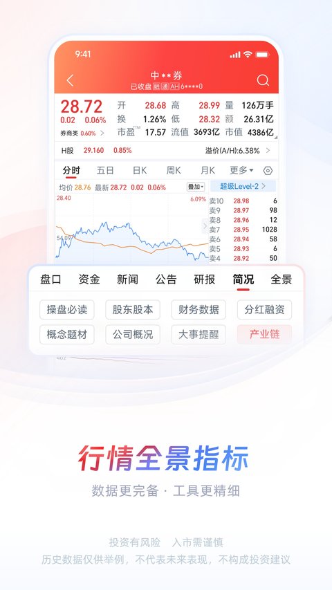 中信证券app截图