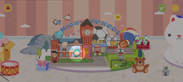 米加小镇学校截图