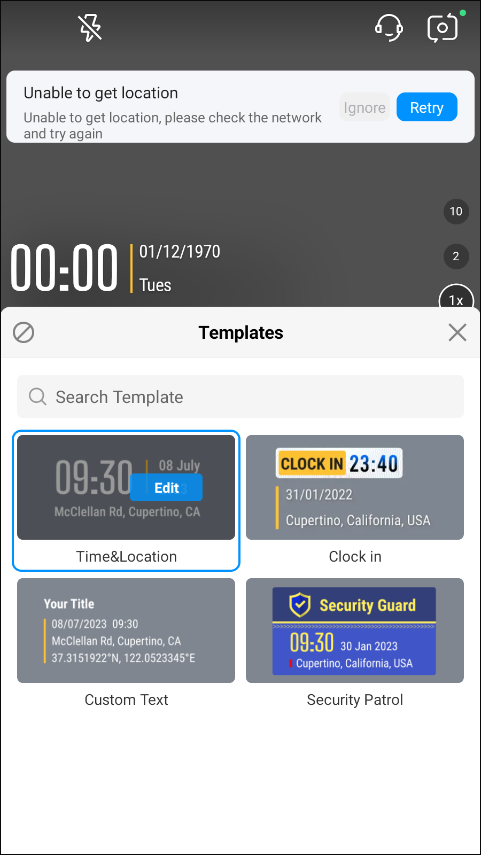 今日水印相机国际版（Timemark）截图
