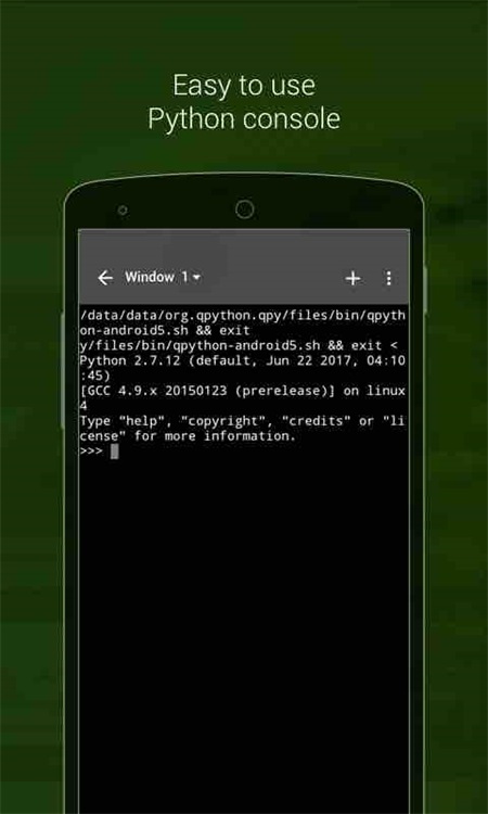 QPython3官方版截图