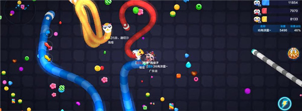 蛇蛇争霸qq游戏手机版截图