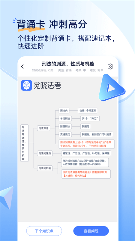 觉晓法考app截图