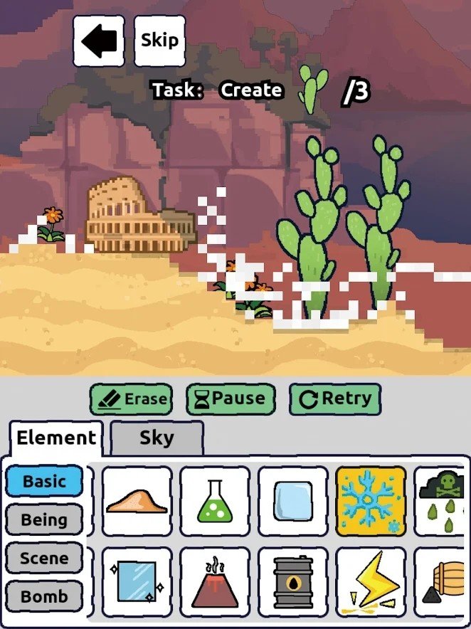 绿洲世界沙盒模拟器(Oasis World)截图