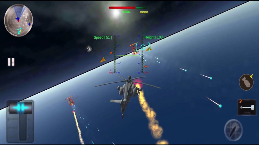 SkyHelicopterGunShipAirCombat(直升机空战先锋)截图0