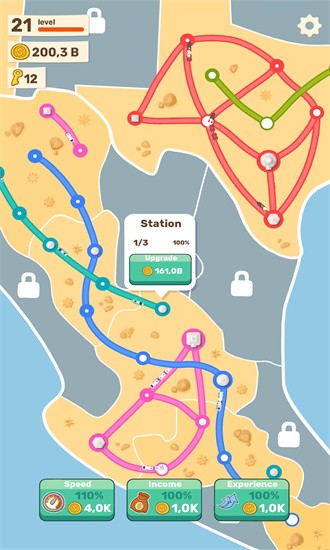 洲际铁路火车游戏手机版截图