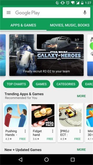 谷歌商店GooglePlay截图