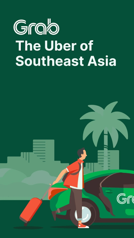Grab境外打车截图