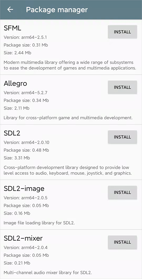 cxxdroid编程器手机版截图
