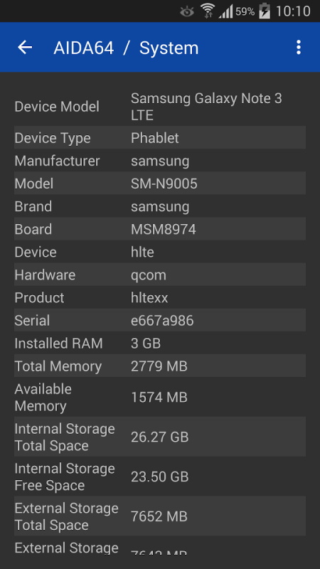 AIDA64手机版截图