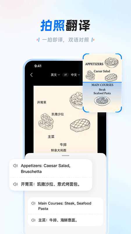 讯飞翻译app截图