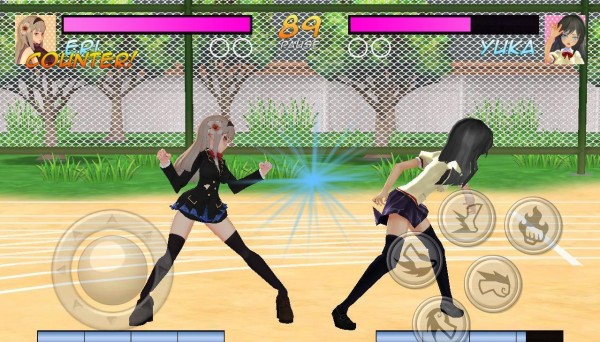 高中女生格斗模拟器全人物解锁版(High School Girl Real Battle Simulator Fight Life)截图