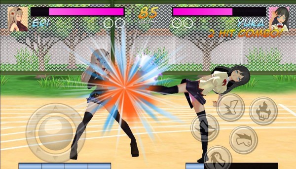 高中女生格斗模拟器全人物解锁版(High School Girl Real Battle Simulator Fight Life)截图