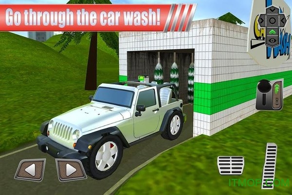 Gas Station: Car Parking Game截图