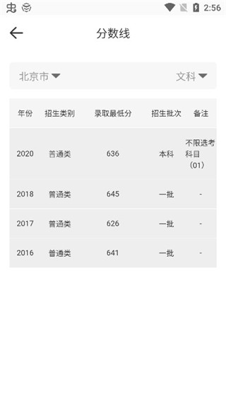 高考志愿综合智能平台app截图