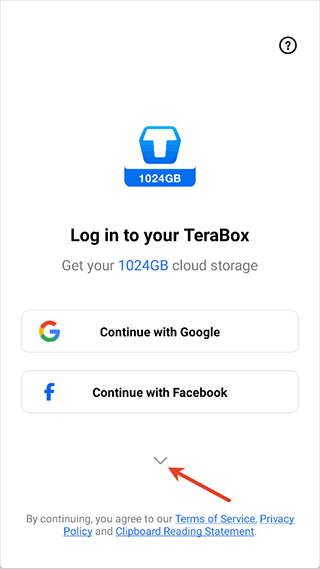 TeraBox app截图