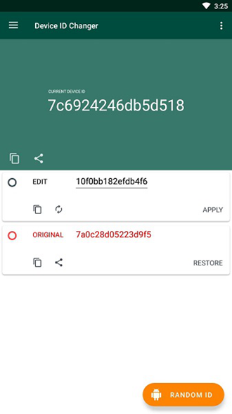 Device ID Changer 最新版v3.0.4-free截图