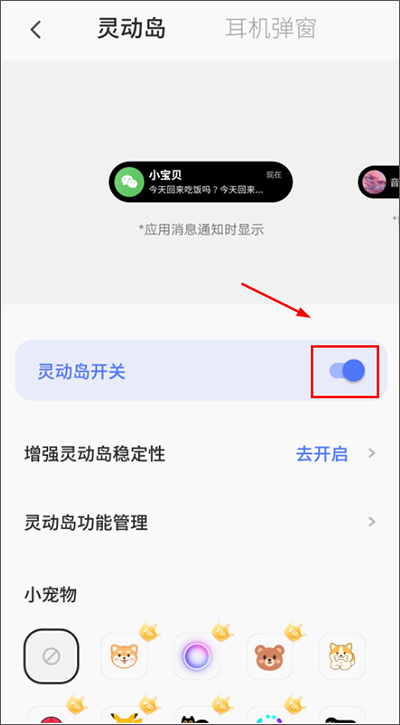 colorful widget灵动岛截图