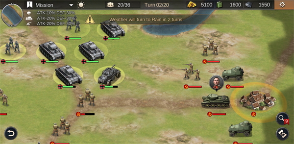 二战名将世界战争最新版(Strategy Battle)截图