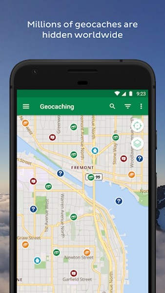Geocaching国内版 安卓最新版v9.66.1截图0