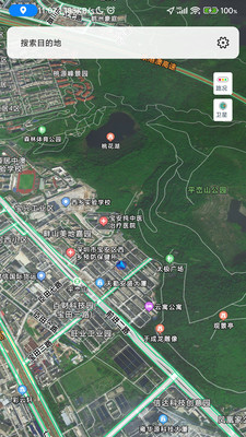 骑行地图截图