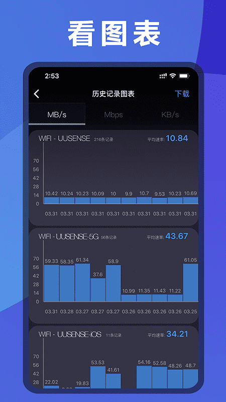 测网速截图