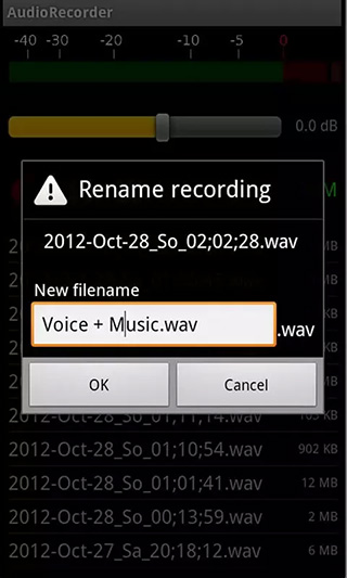 audio recorder安卓版截图