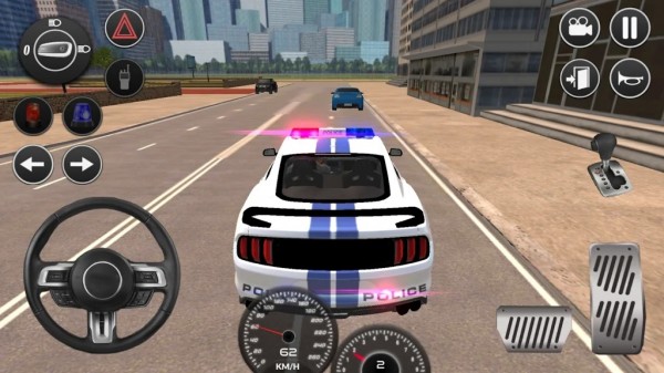 野马警车驾驶截图0