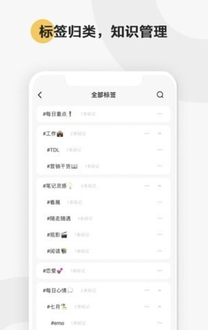 印象笔记截图