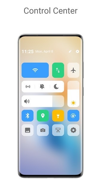vivo控制中心提取版截图