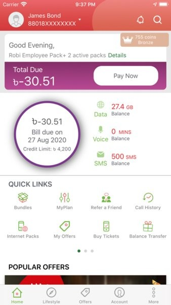 My Robi APP 最新版apkv10.4.0截图