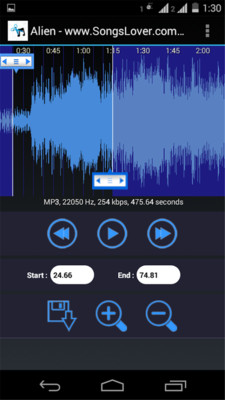 mp3剪切合并大师手机版截图0