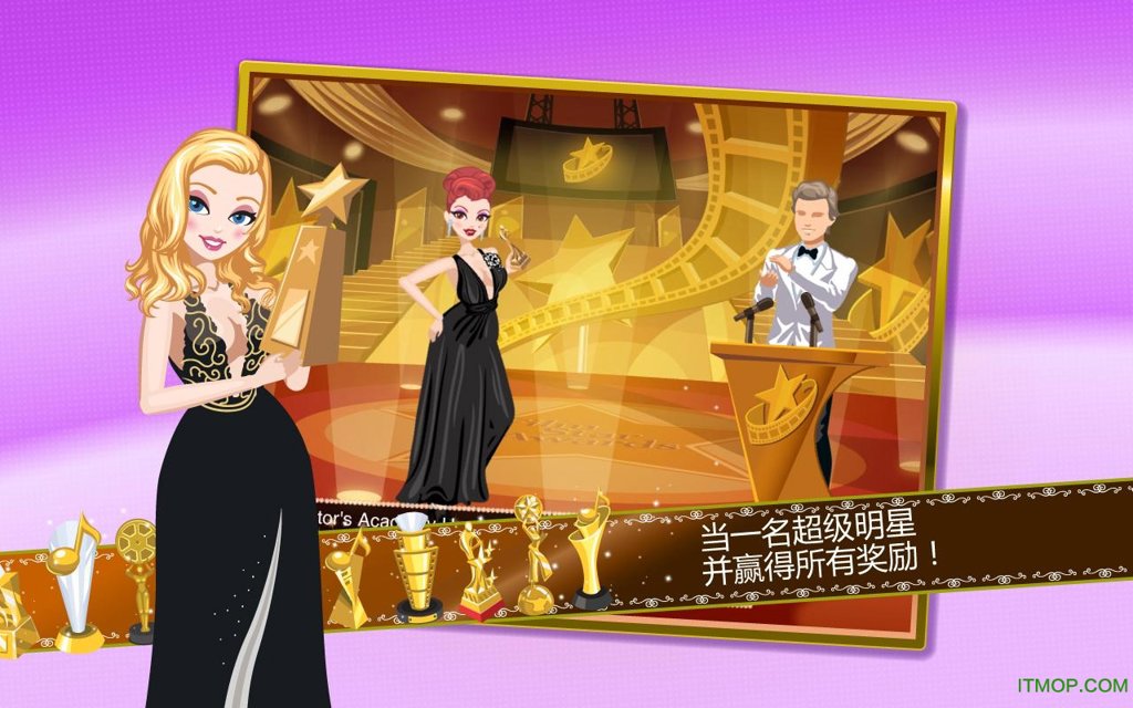 超级女星云裳意大利无限钻石金币版(Star Girl: Moda Italia)截图